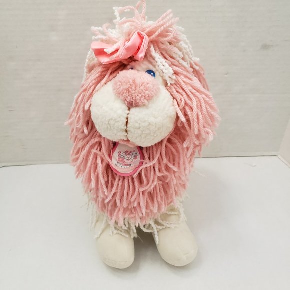 Kenner Fluppy Dogs Shaggy Poodle Pink Plush Doll - Picture 1 of 16